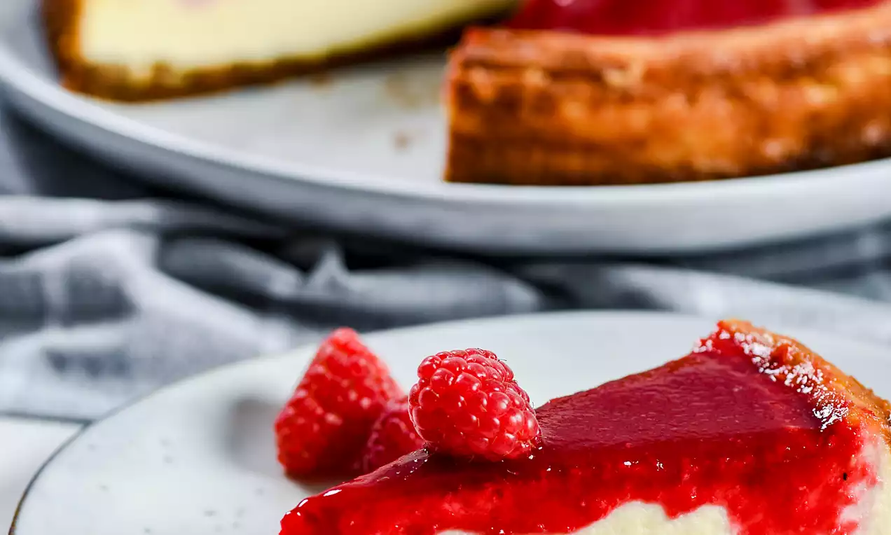 Picture - Baked Raspberry Cheesecake_Website Image