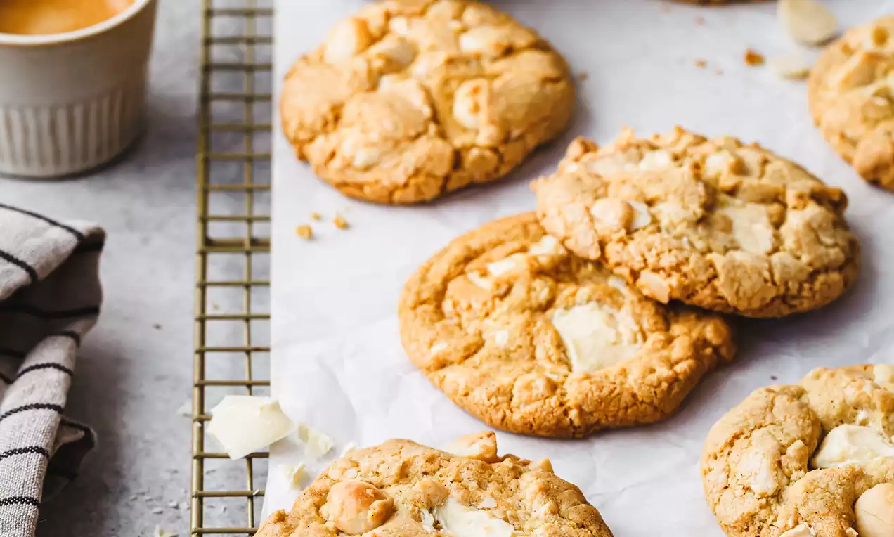 Picture - White Chocolate Macadamia Cookies - Website Image