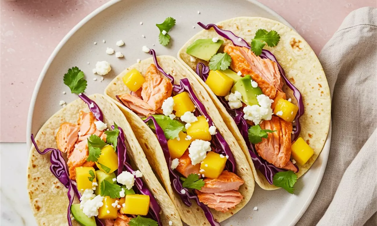 Picture - Vanilla Salmon Tacos